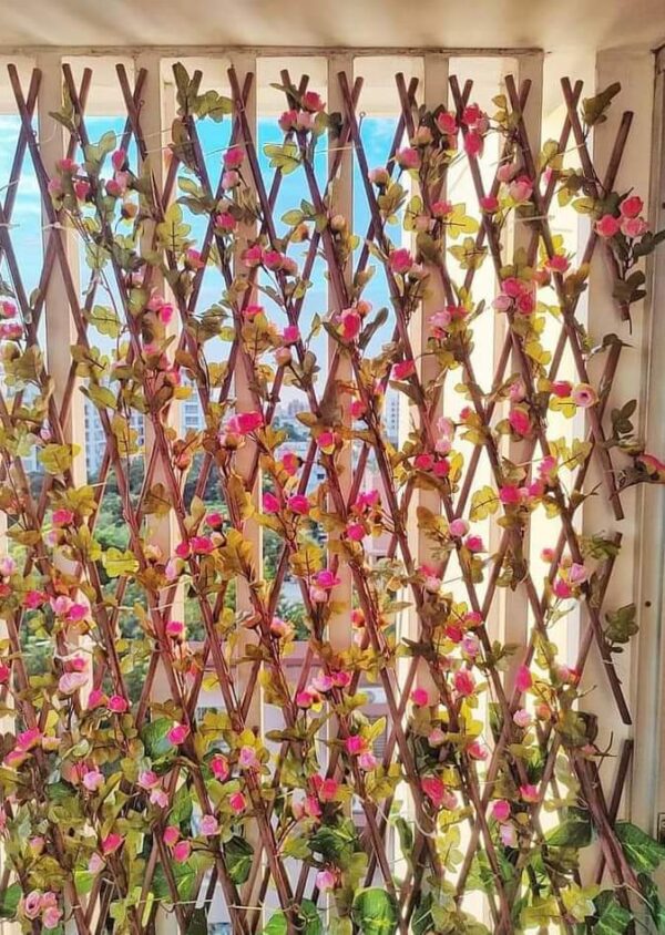 Expanding Fence Artificial Flower Leaves - Image 5